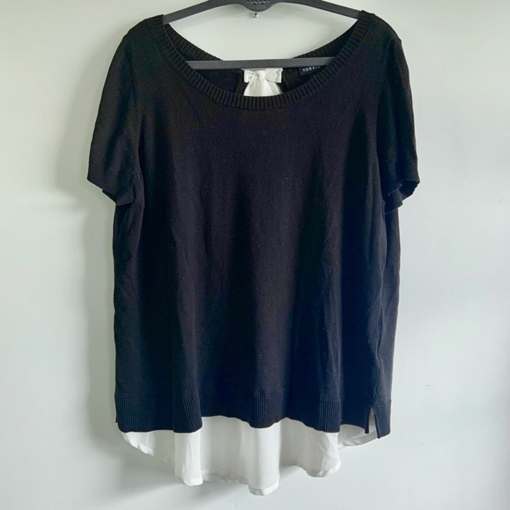 Torrid Layered Sweater Blouse